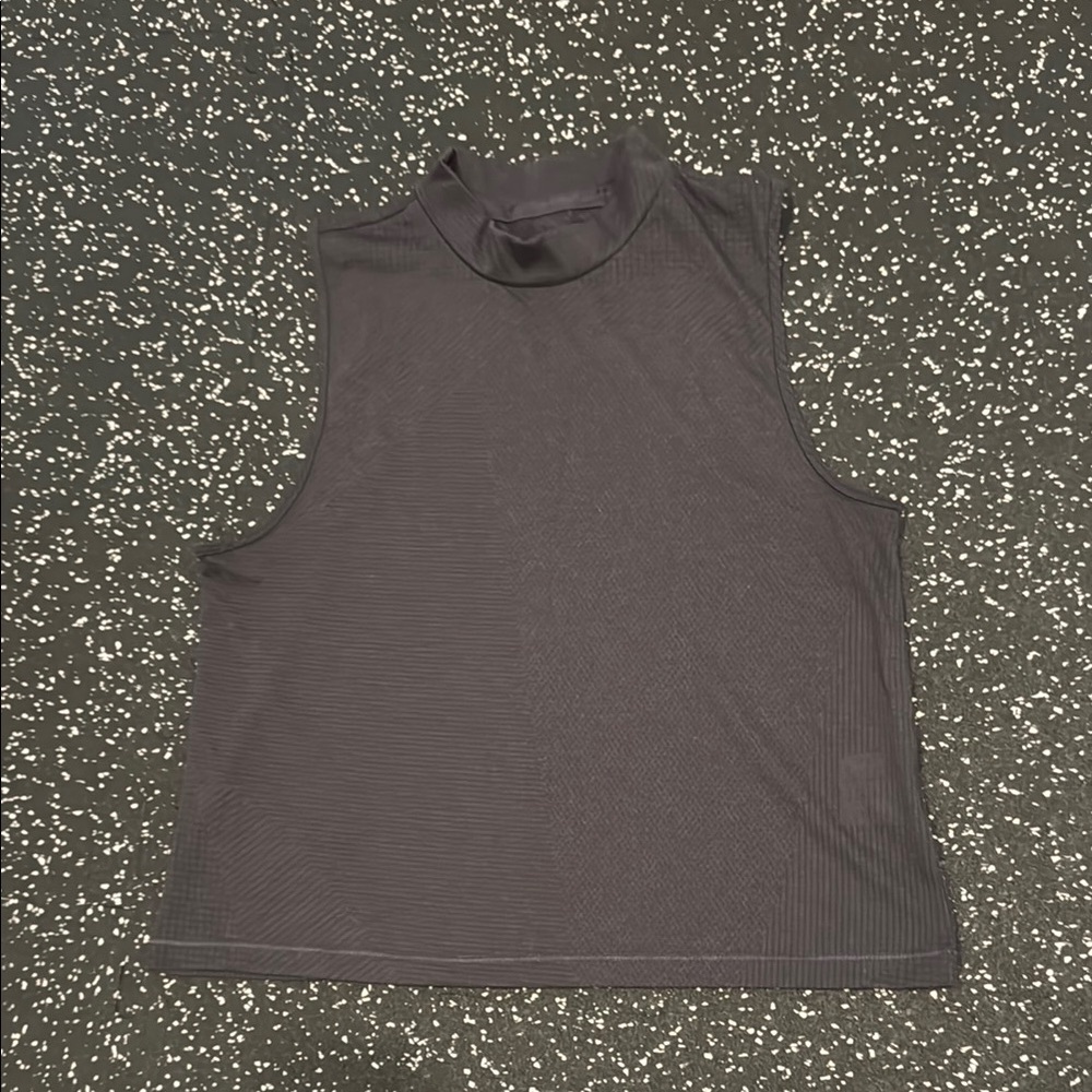 Nike Dri-Fit Cropped Mock Neck Top